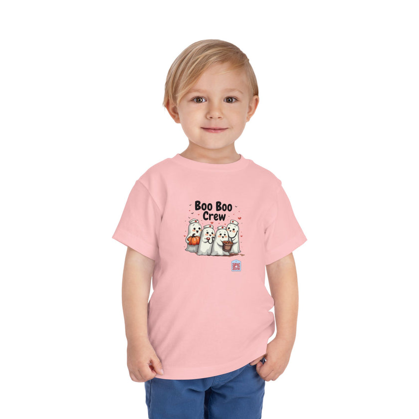 Toddler Tee - Boo Boo Crew of Nurse Ghosts Design