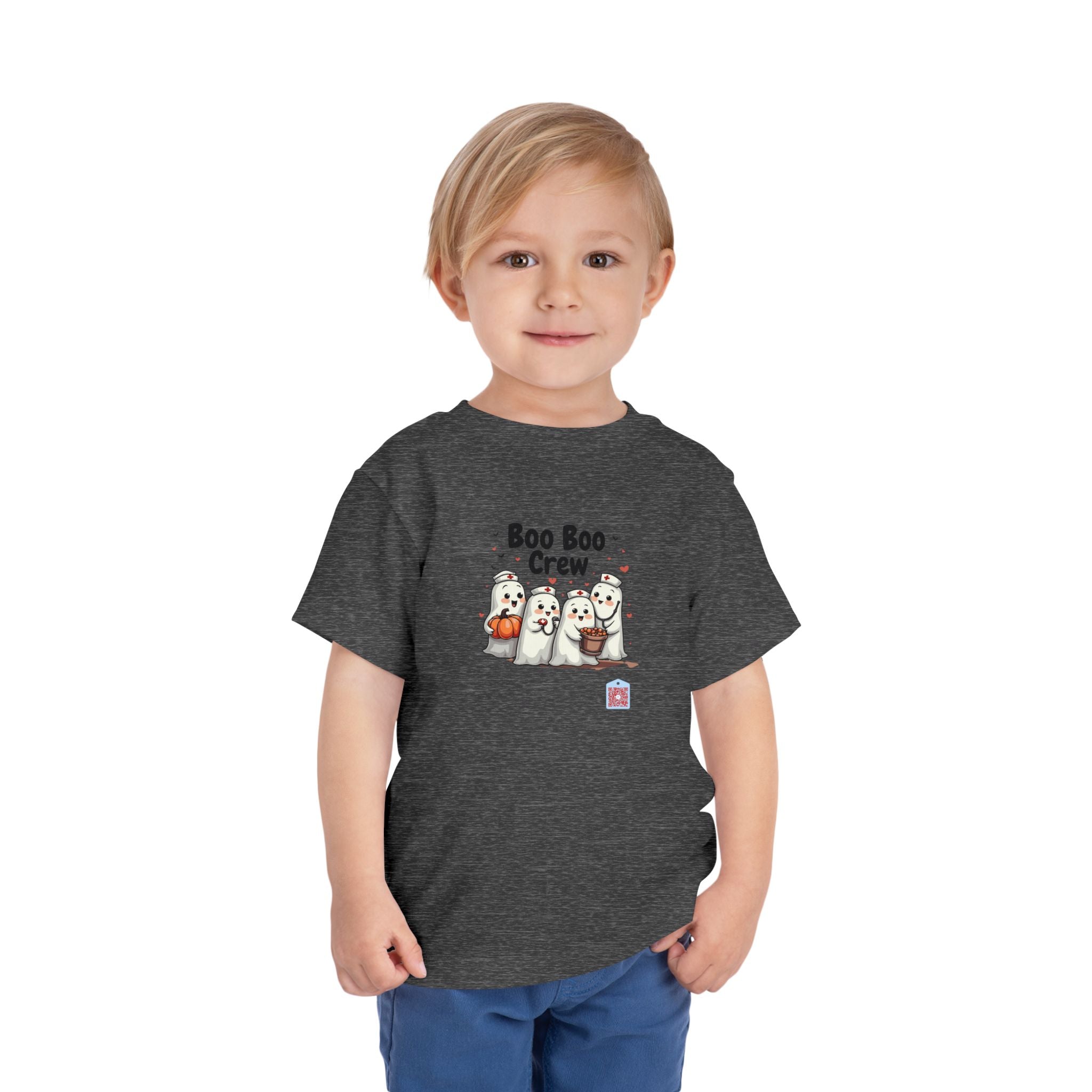 Toddler Tee - Boo Boo Crew of Nurse Ghosts Design