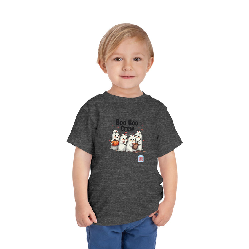 Toddler Tee - Boo Boo Crew of Nurse Ghosts Design