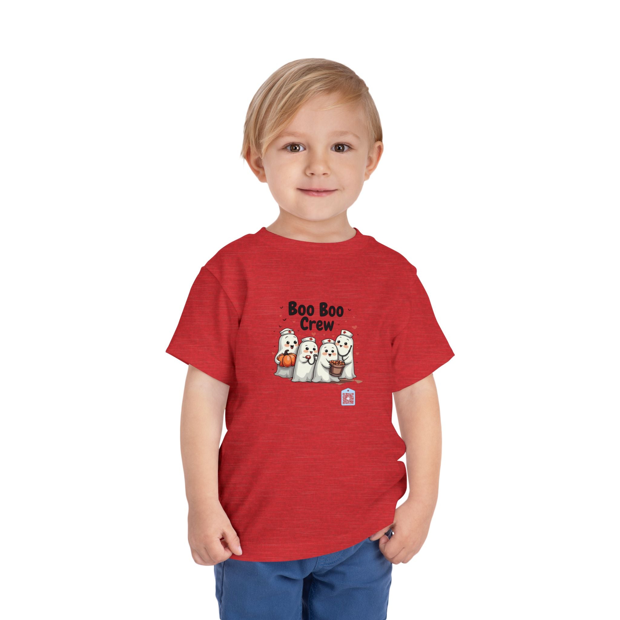 Toddler Tee - Boo Boo Crew of Nurse Ghosts Design