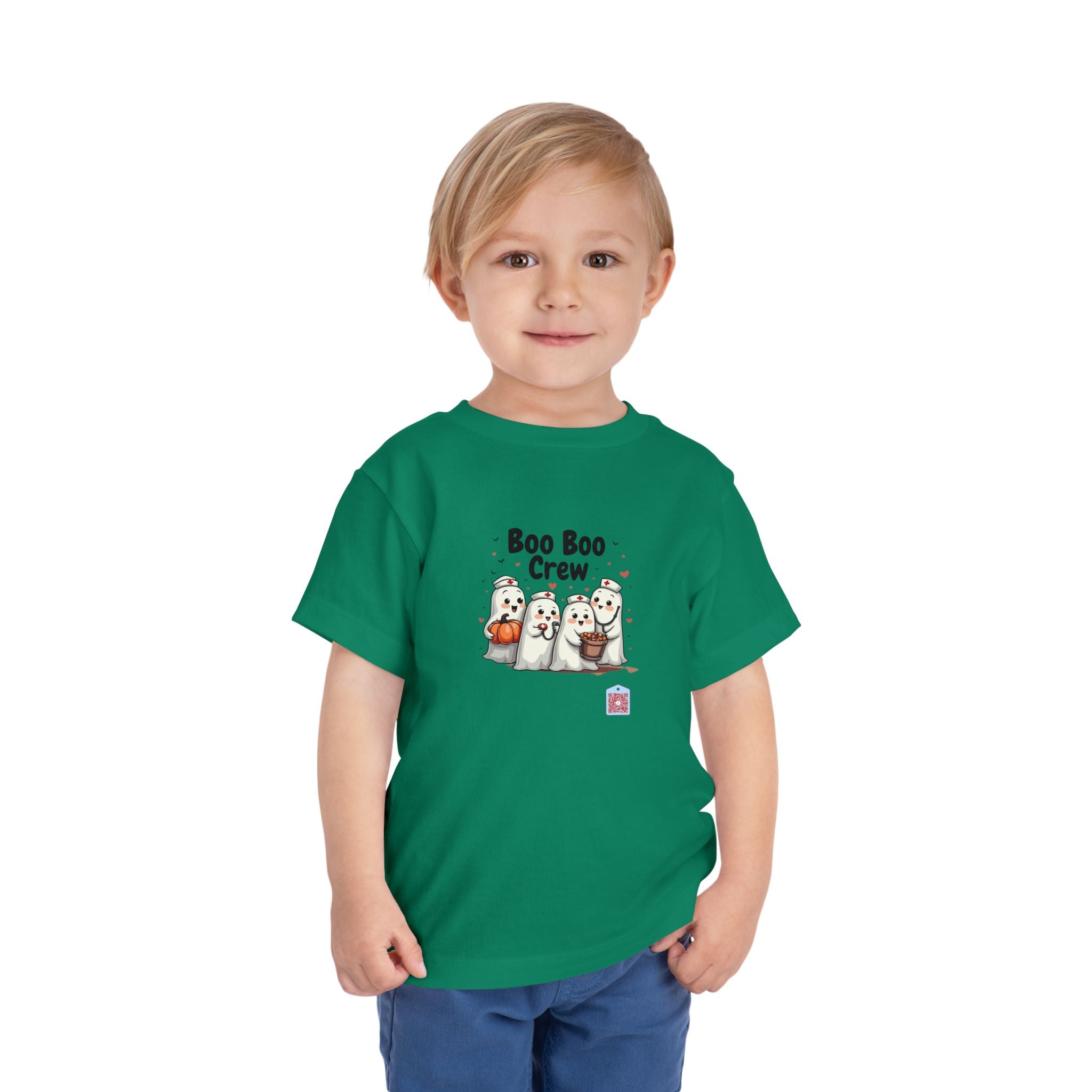 Toddler Tee - Boo Boo Crew of Nurse Ghosts Design