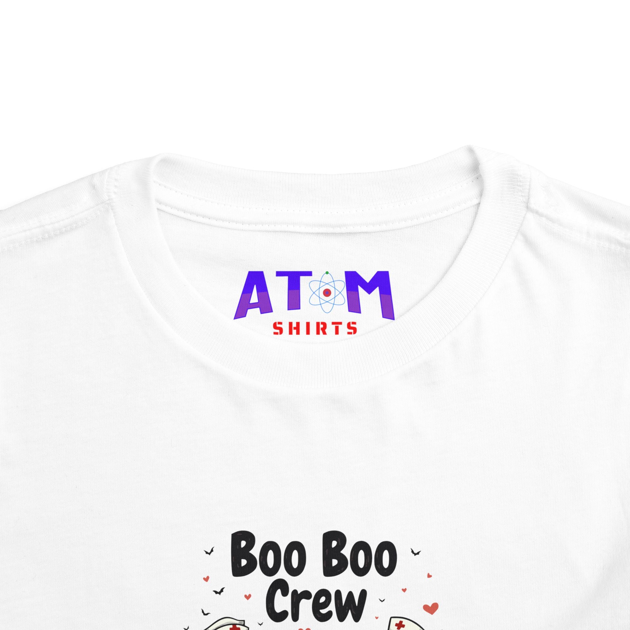 Toddler Tee - Boo Boo Crew of Nurse Ghosts Design