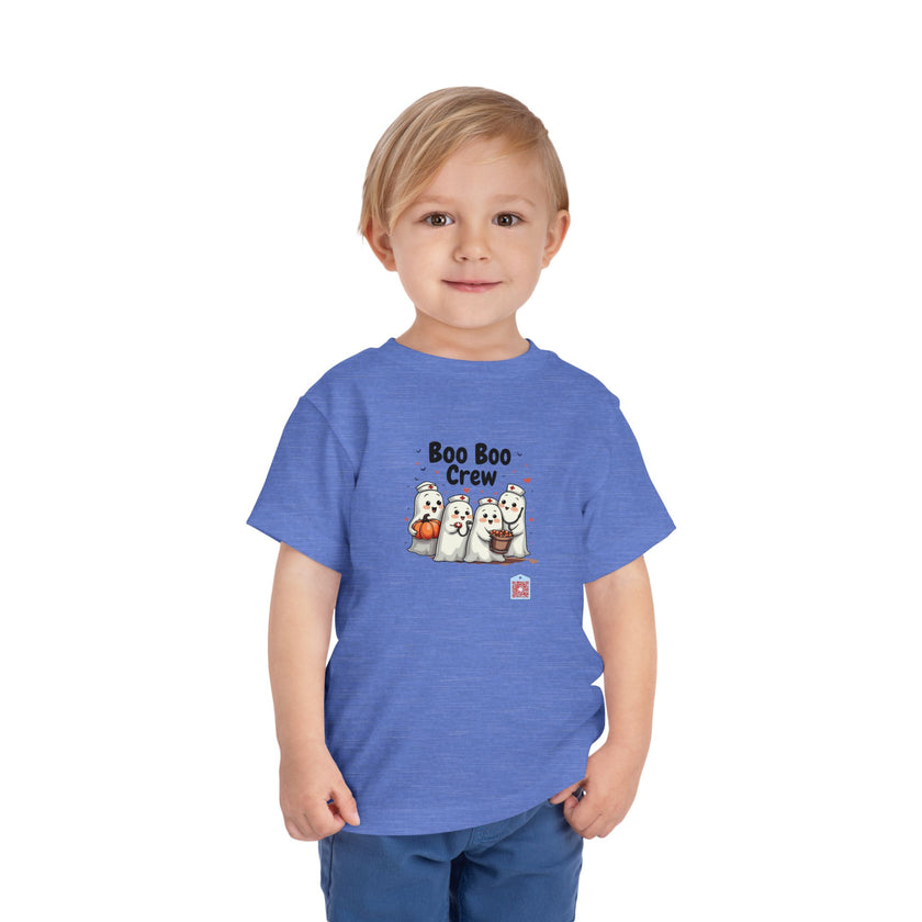 Toddler Tee - Boo Boo Crew of Nurse Ghosts Design