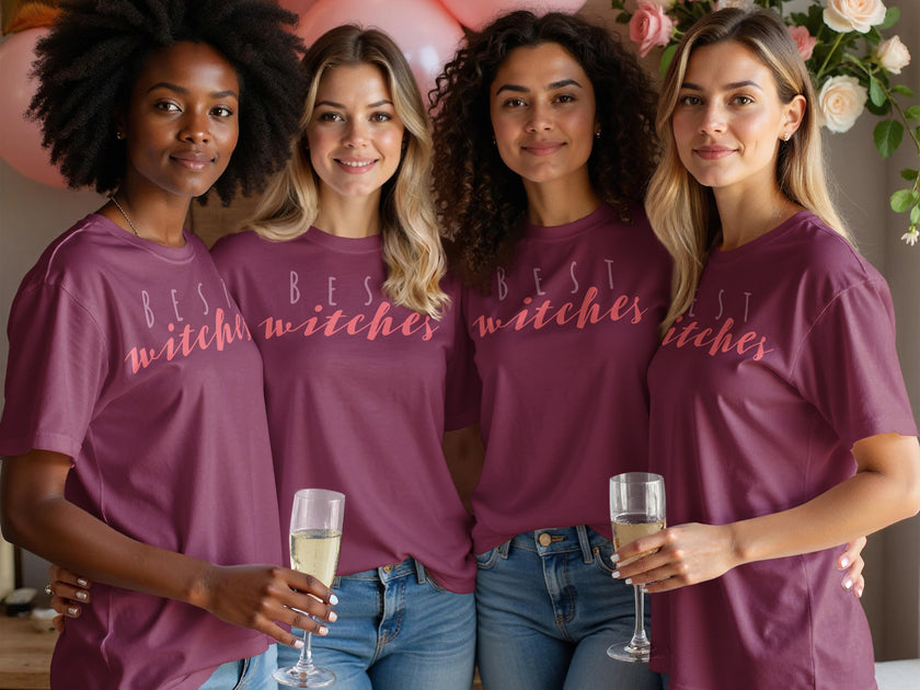 Best Witches Graphic Tee Shirt Perfect Group Photo product type