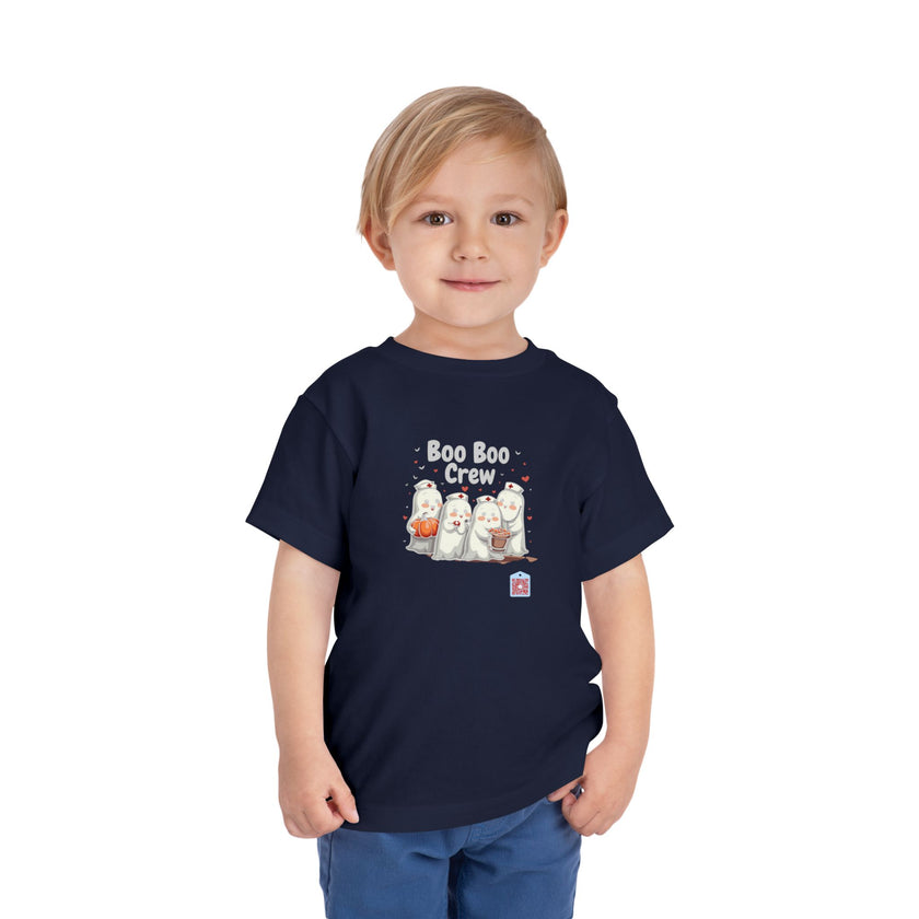 Toddler Tee - Boo Boo Crew of Nurse Ghosts Design