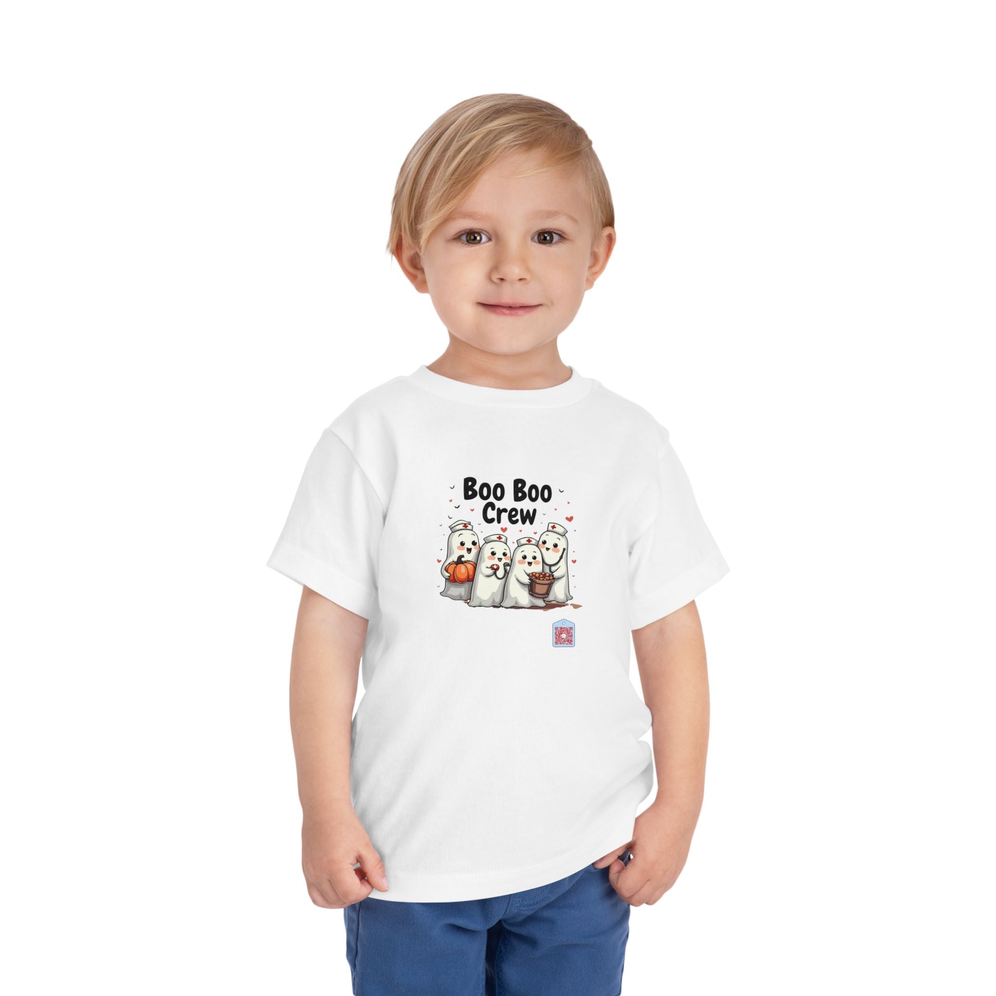 Toddler Tee - Boo Boo Crew of Nurse Ghosts Design