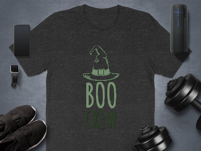 Boo Crew Halloween Witch Hat Themed T-Shirt product