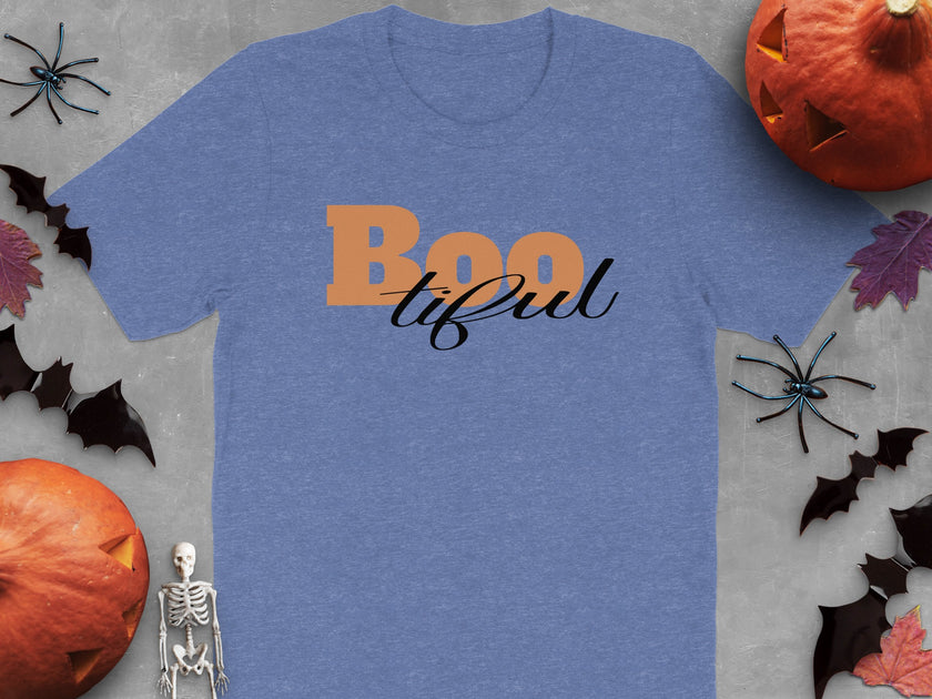 T-Shirt with Boo-tiful Design Perfect for Halloween product type
