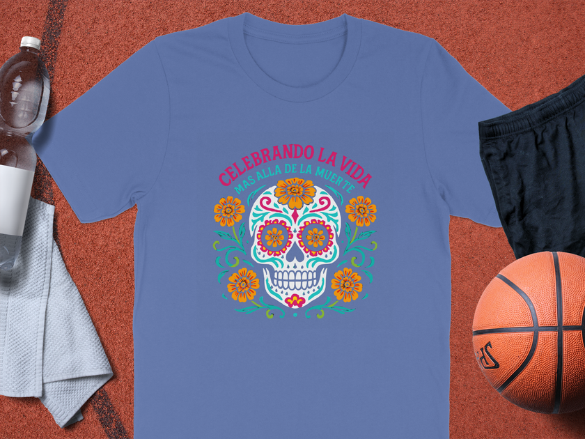 Celebrando La Vida Mas Alla de La Muerte T-shirt product