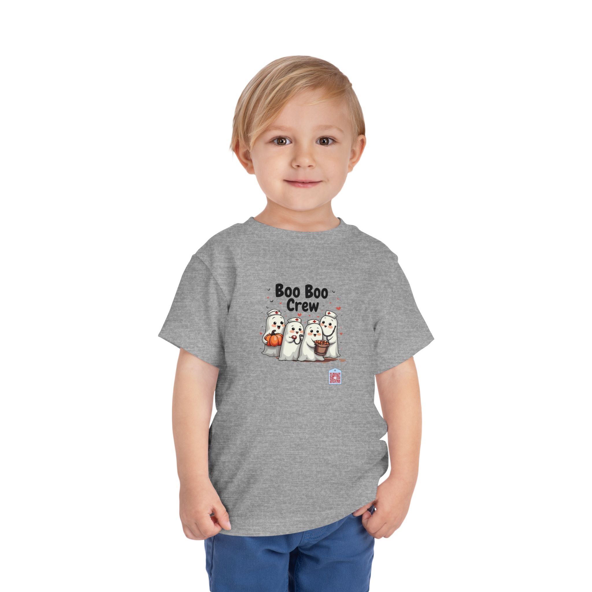 Toddler Tee - Boo Boo Crew of Nurse Ghosts Design