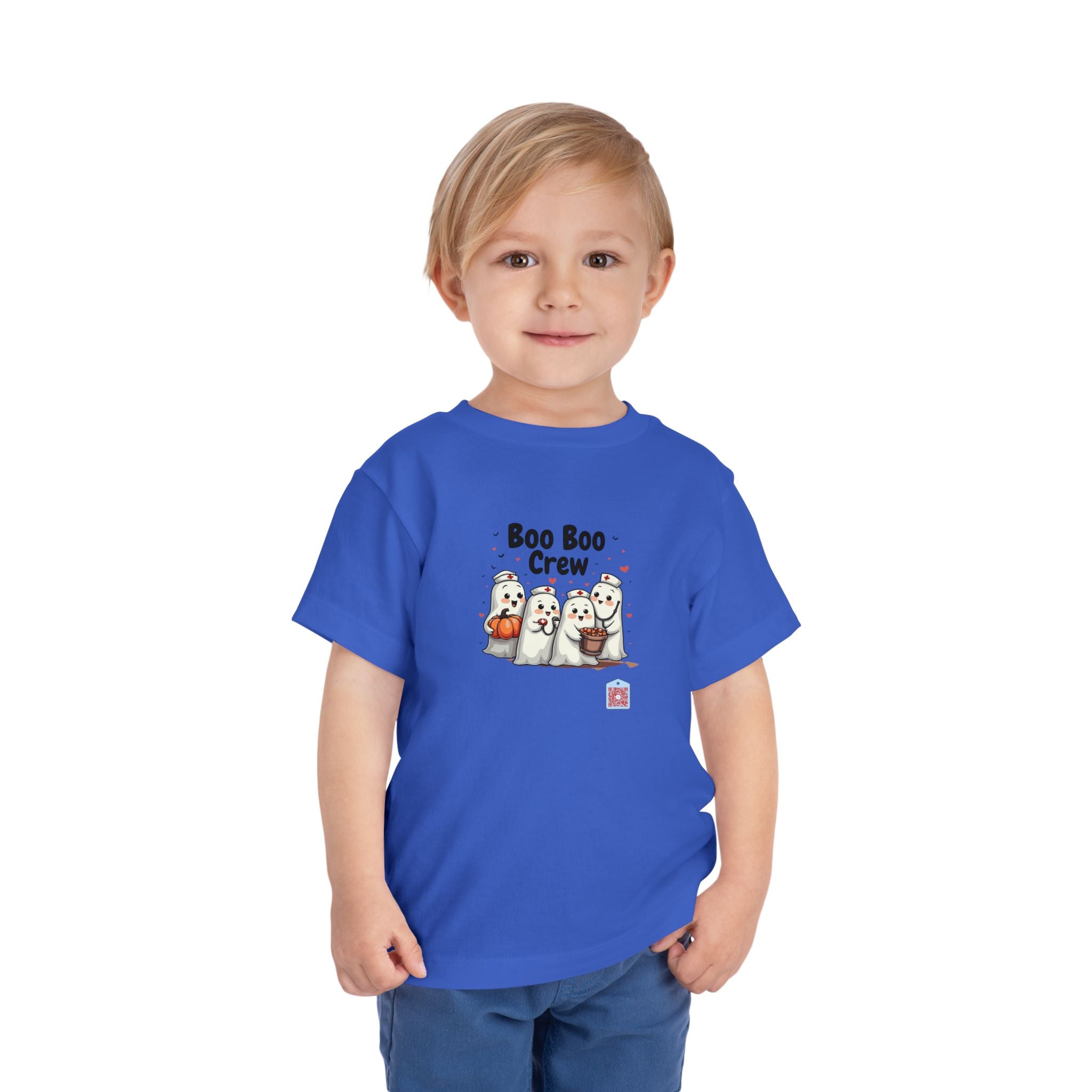 Toddler Tee - Boo Boo Crew of Nurse Ghosts Design