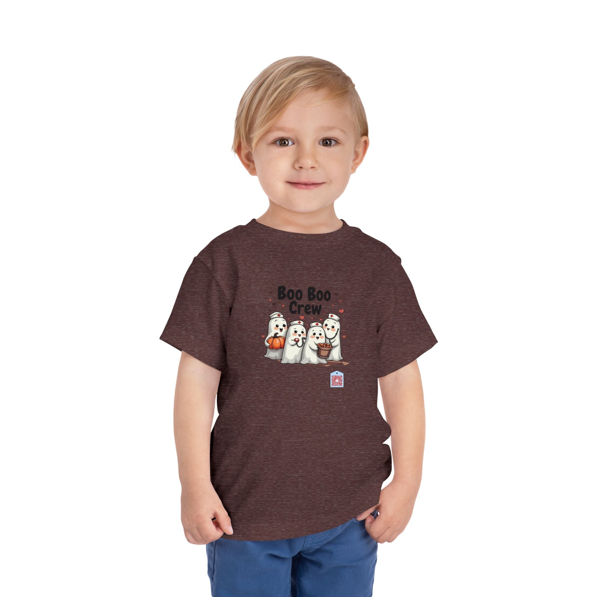 Toddler Tee - Boo Boo Crew of Nurse Ghosts Design