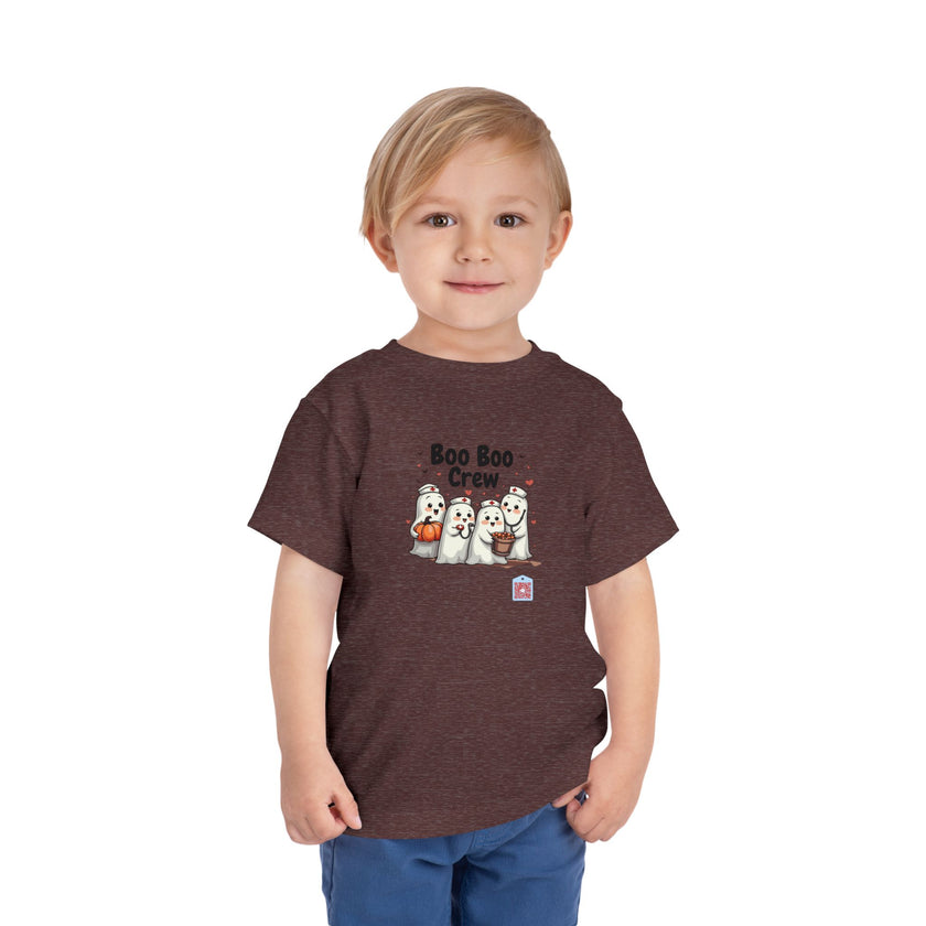 Toddler Tee - Boo Boo Crew of Nurse Ghosts Design