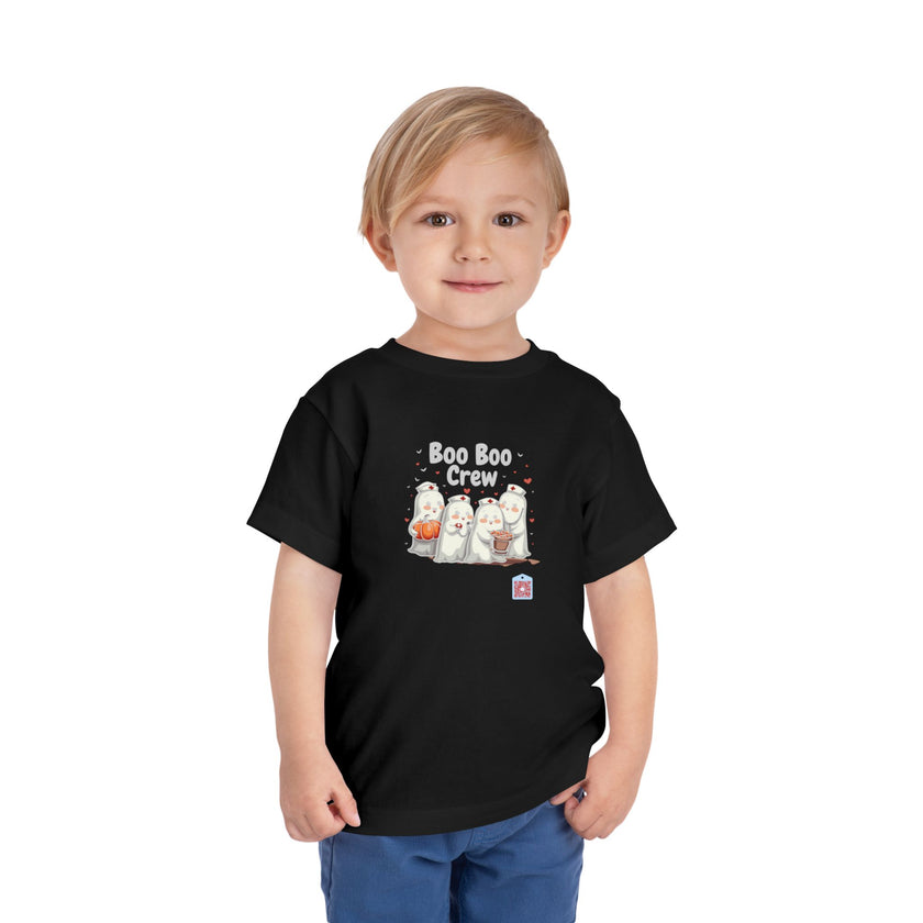 Toddler Tee - Boo Boo Crew of Nurse Ghosts Design