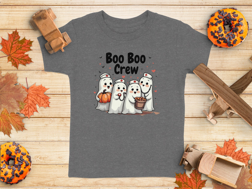 Toddler Tee - Boo Boo Crew of Nurse Ghosts Design