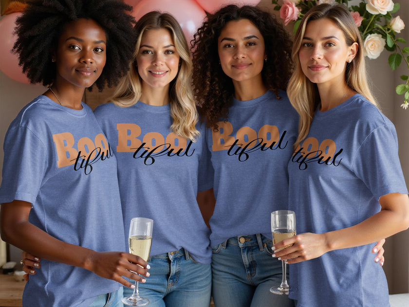 Bootiful Halloween Themed T-Shirt Party Product