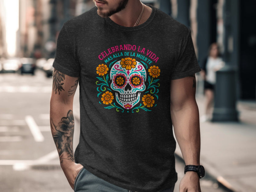 Celebrando La Vida Mas Alla De La Muerte T-Shirt product