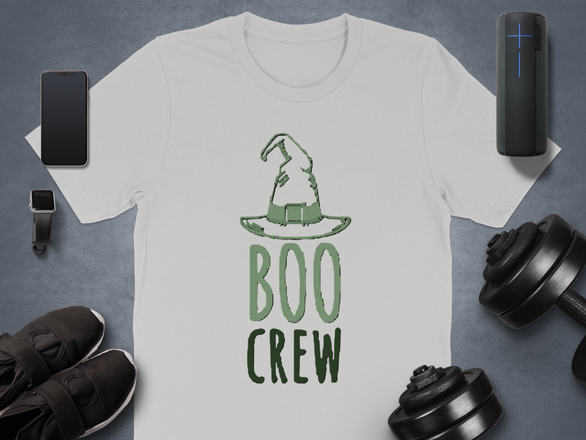 Fun Boo Crew Witch Hat Graphic T-Shirt product