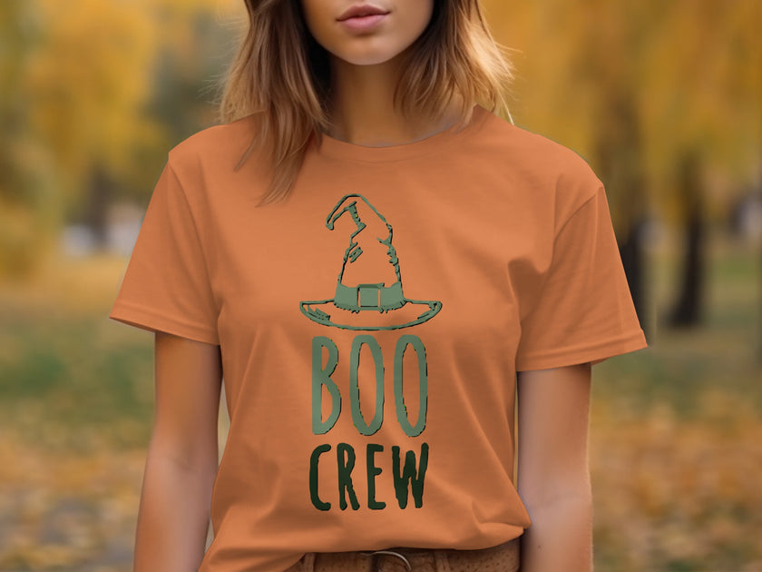 Halloween Boo Crew Graphic Tee Shirt product type
