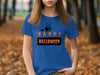 Happy Halloween Design on Blue Tee Shirt product type