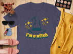 I'm a Witch Magical Hat Graphic T-shirt product