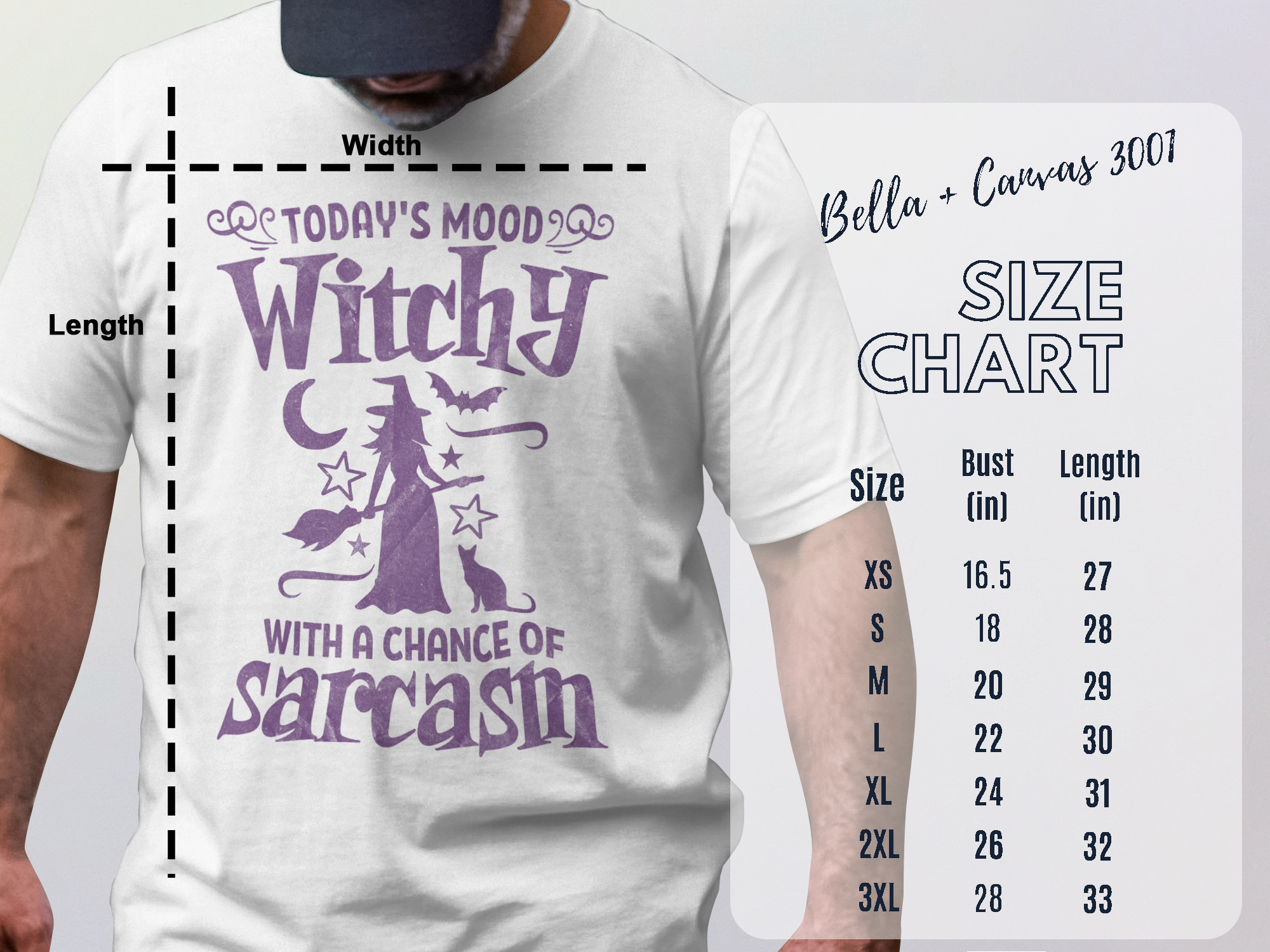 Today's Mood Witchy Sarcasm Graphic T-Shirt product