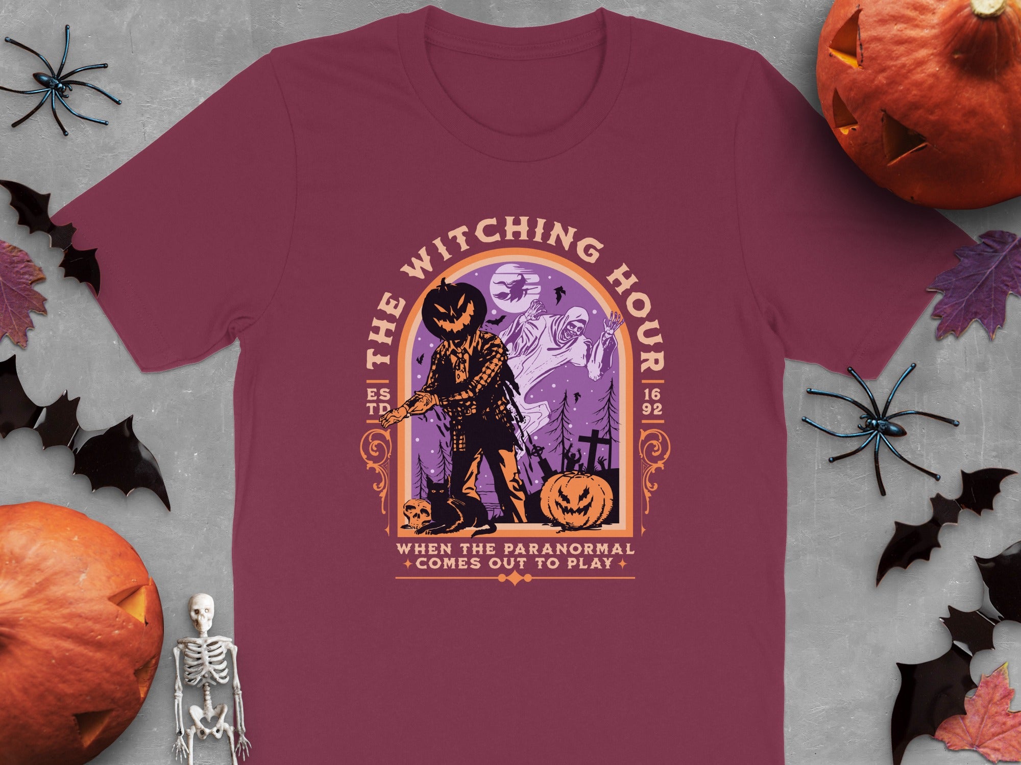 The Witching Hour Halloween Themed Shirt product type