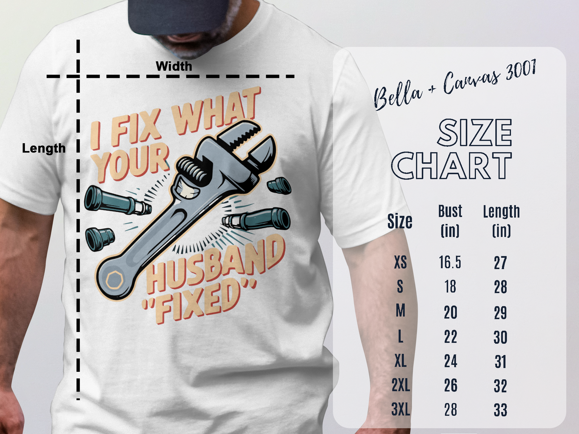 I Fix What Your Husband Fixed Humorous T-shirt Product