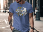 We Ride At Dusk Witch and Broomstick T-shirt product