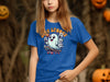 Stay Spooky Ghost Skateboarding Graphic T-shirt product