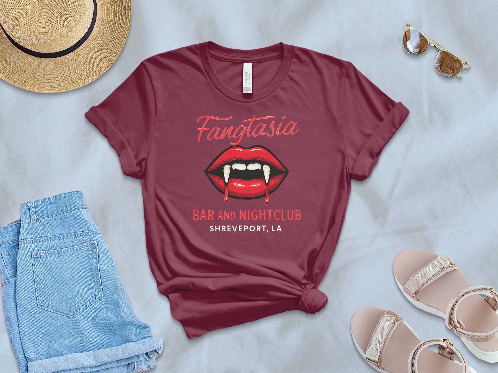 Fangtasia Bar and Nightclub Shreveport LA T-shirt product