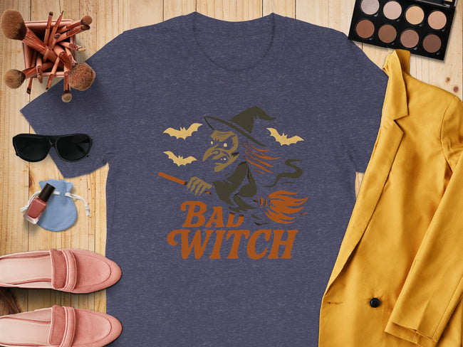 Bad Witch Halloween Themed T-Shirt product type