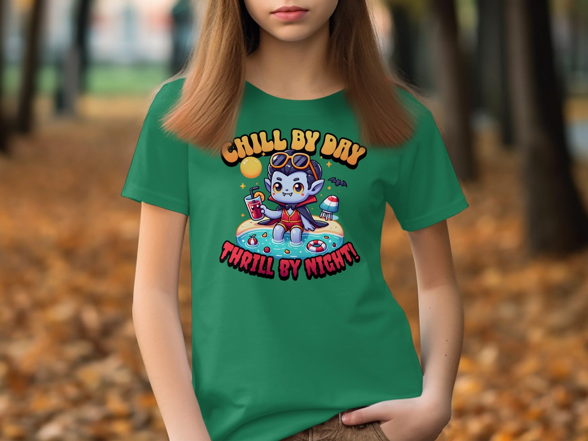 Chill by Day Thrill by Night Graphic Shirt product