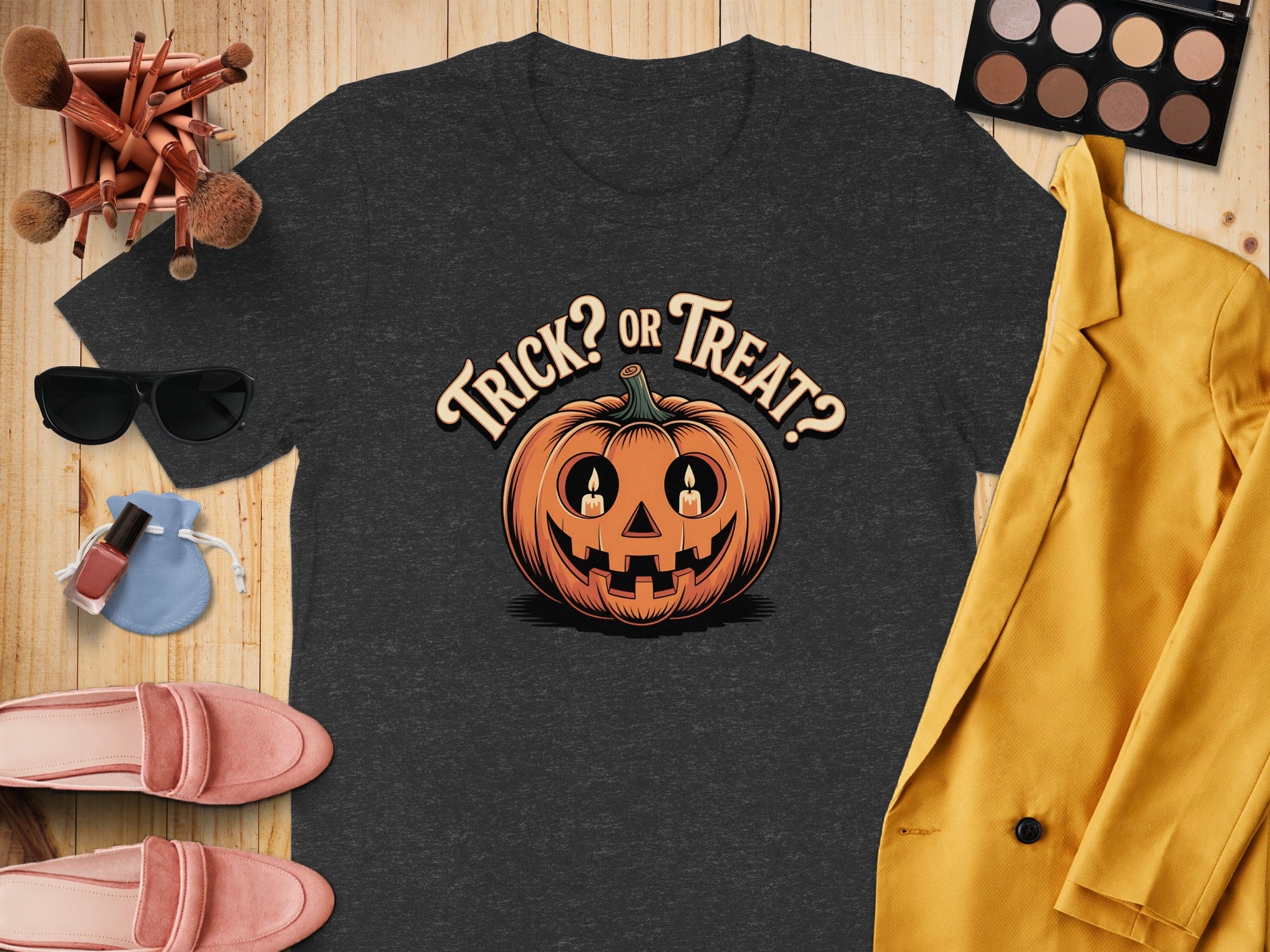 Trick Or Treat Pumpkin Halloween Graphic product
