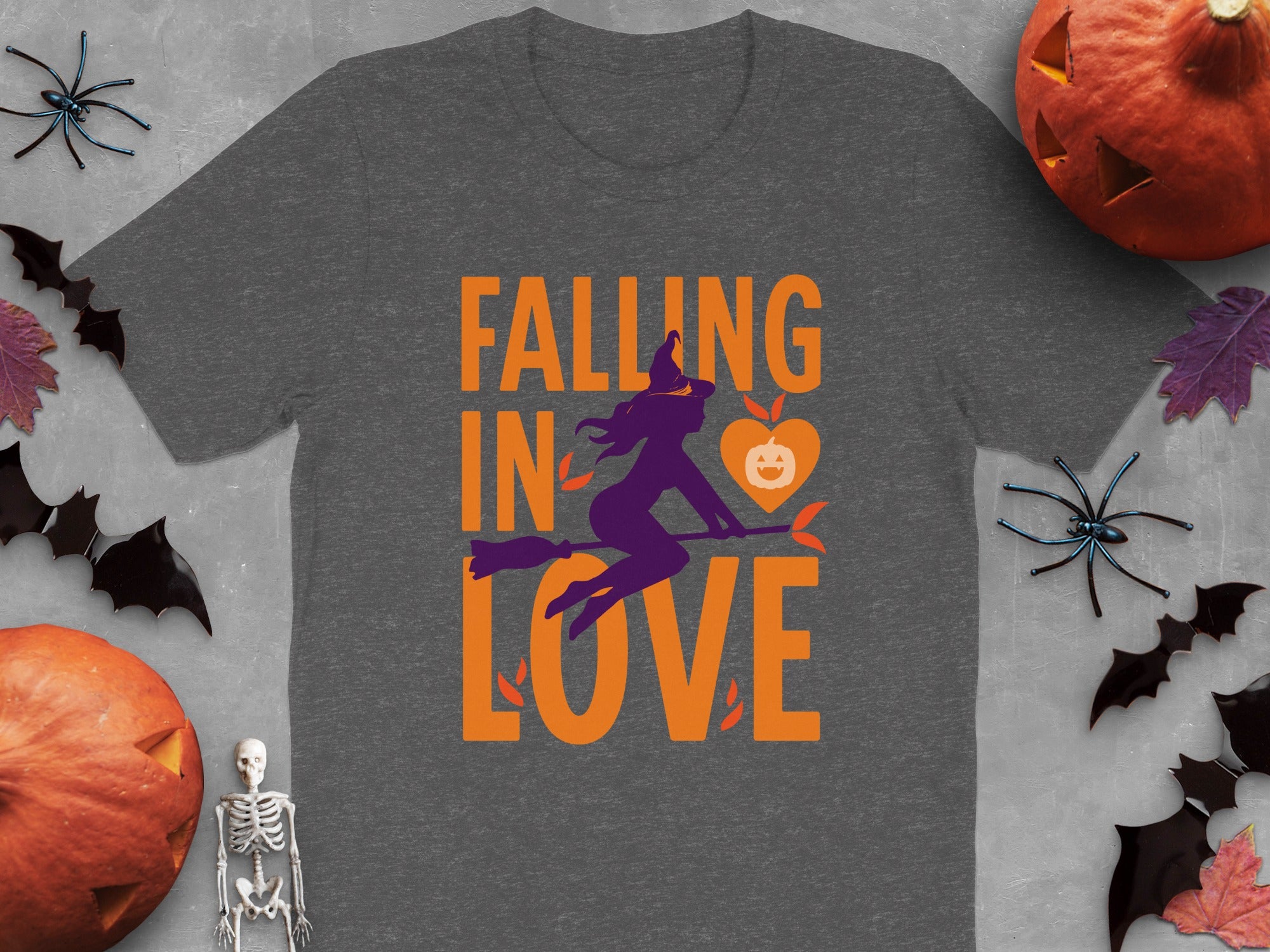 Falling In Love Halloween Themed T-Shirt product type