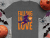 Falling In Love Halloween Themed T-Shirt product type