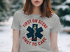 First On Scene First To Care Graphic T-Shirt product