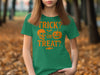 Halloween Trick or Treat Skull Pumpkin T-shirt product