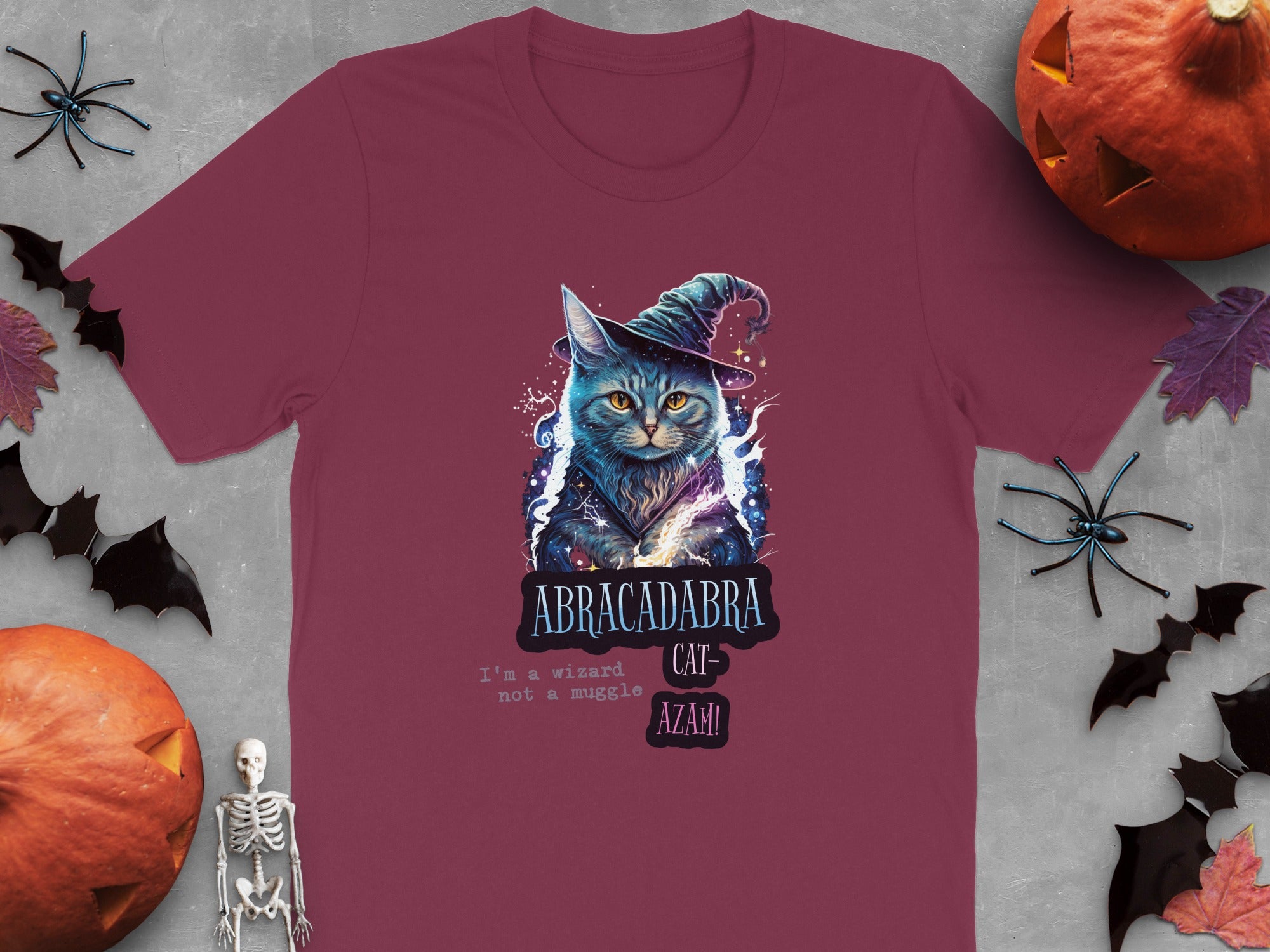 Abracadabra Cat Wizard Halloween Themed Product