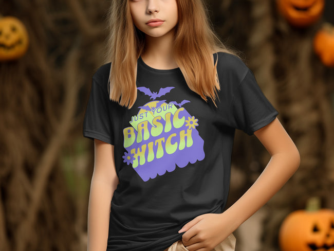 Just Your Basic Witch Halloween T-shirt product
