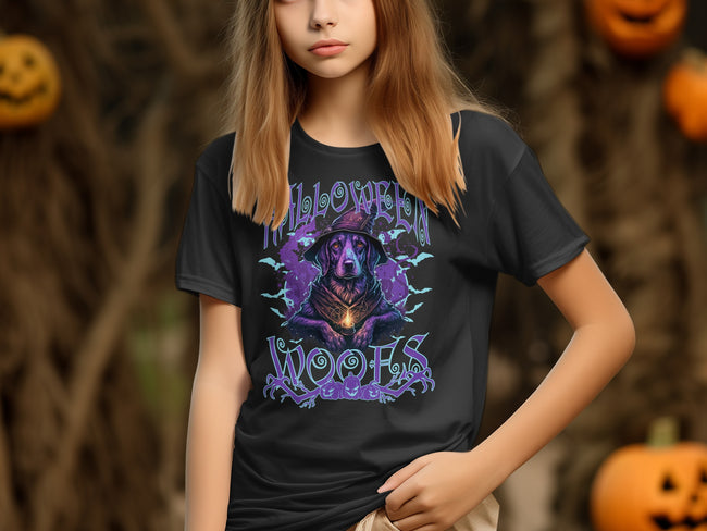 Halloween Howls Graphic T-Shirt for Dog Lovers product type