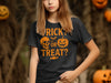Halloween Trick or Treat Graphic Tee Shirt product type