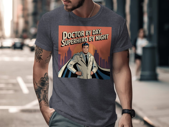 Doctor by day Superhero by night t-shirt product type