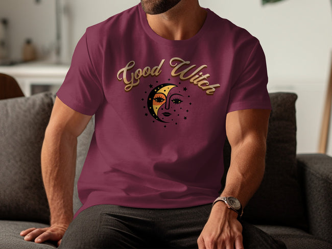 Good Witch Moon Face Printed Tee Casual product type