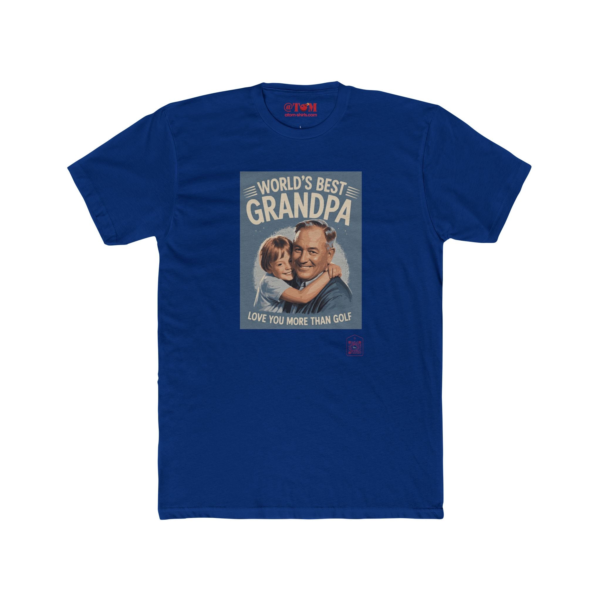 World's Best Grandpa T-Shirt – Heartfelt Golf & Family Gift