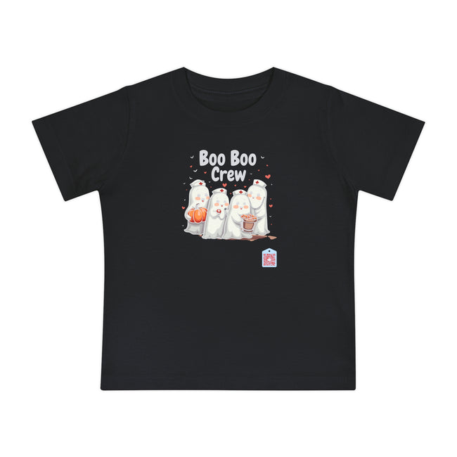 Baby T-Shirt Cute Boo Boo Nurse Ghosts Crew for Halloween