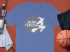 We Ride at Dusk Witch Design Blue T-shirt product type