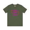 Caring Feels Good Slogan T-Shirt