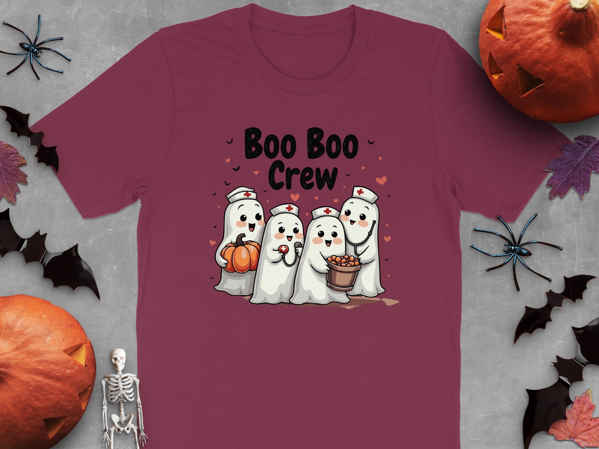 Boo Boo Crew Adorable Halloween Ghosts T Shirt product type
