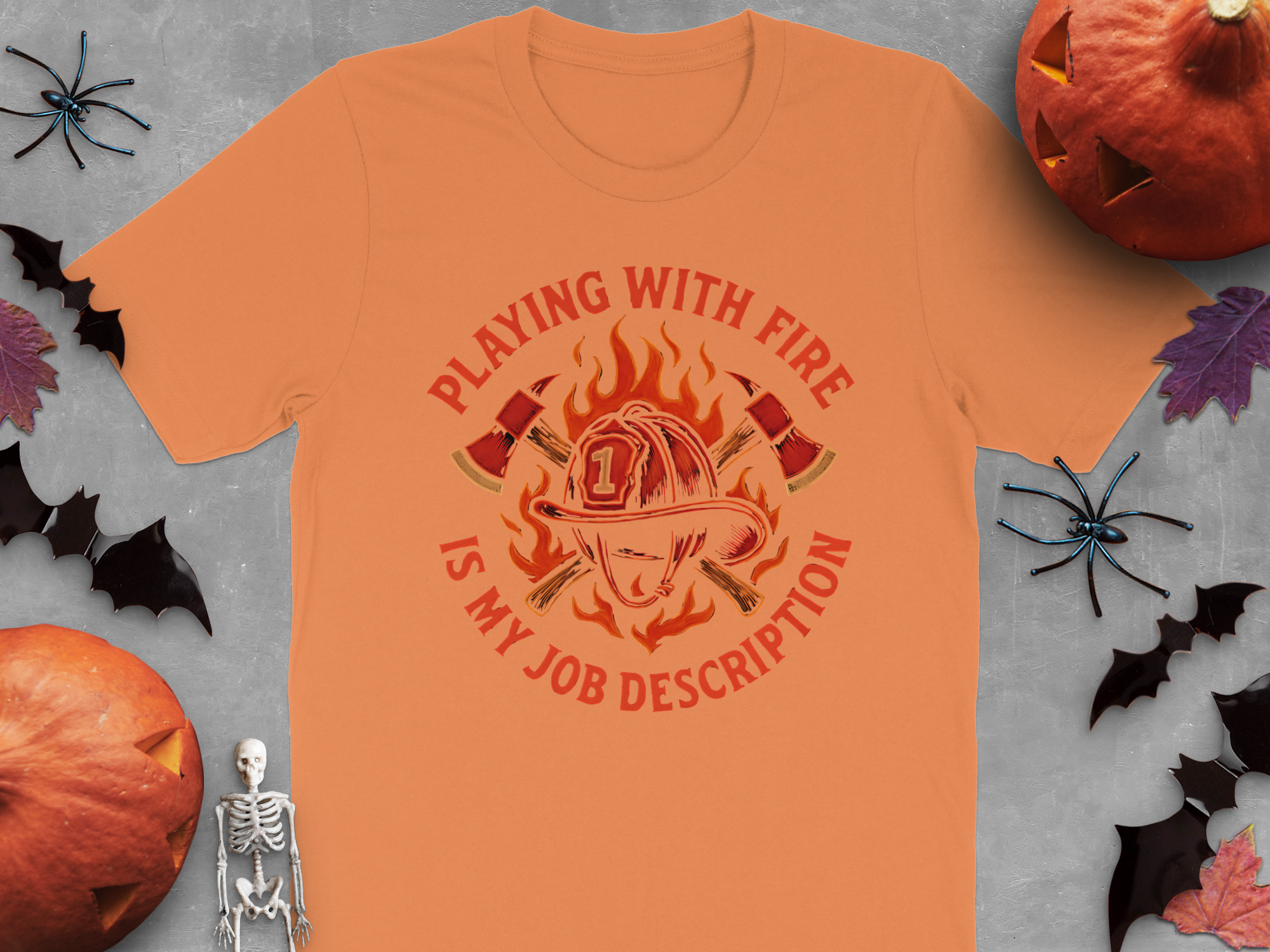 Playing With Fire Is My Job Description T-shirt product